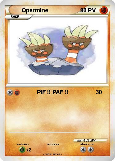 Pokemon Opermine