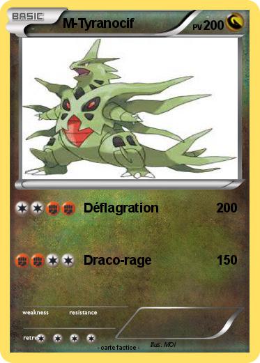 Pokemon M-Tyranocif