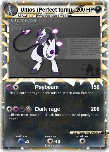 Pokemon Ultios (Perfect form)