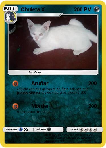 Pokemon Chuleta X