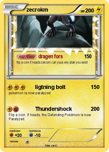 Pokemon zecrokm