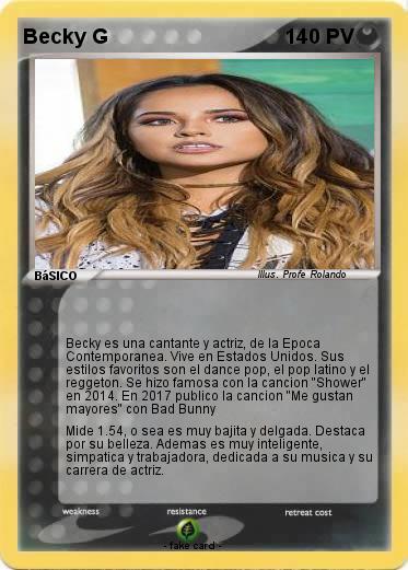 Pokemon Becky G