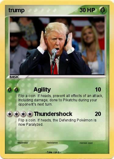 Pokemon trump