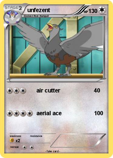 Pokemon unfezent