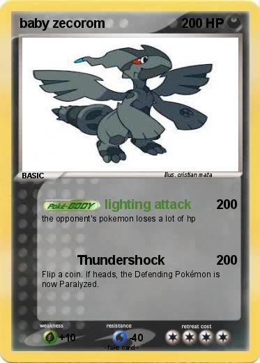 Pokemon baby zecorom