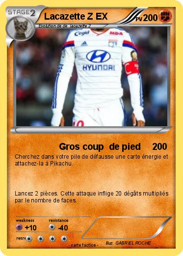Pokemon Lacazette Z EX