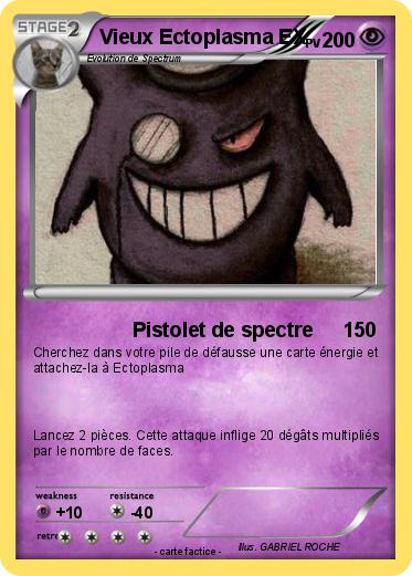 Pokemon Vieux Ectoplasma EX