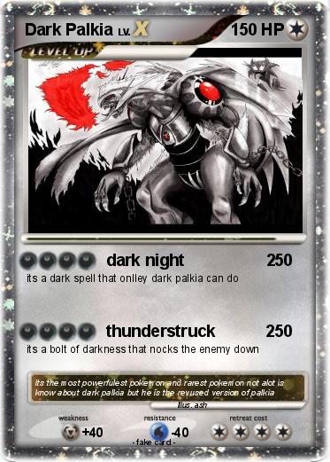 Pokemon Dark Palkia