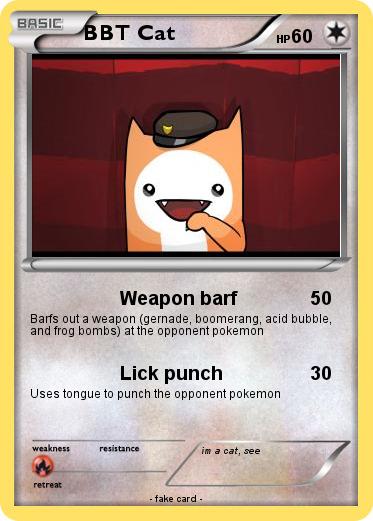 Pokemon BBT Cat