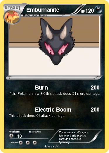 Pokemon Emburnanite