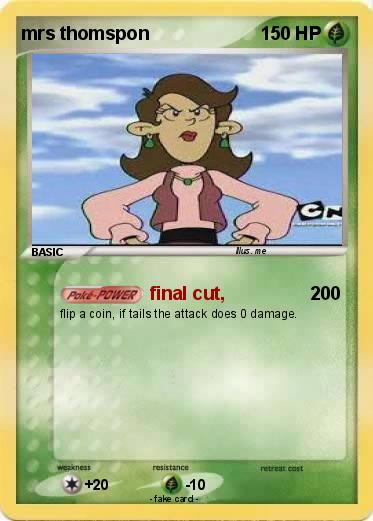 Pokemon mrs thomspon