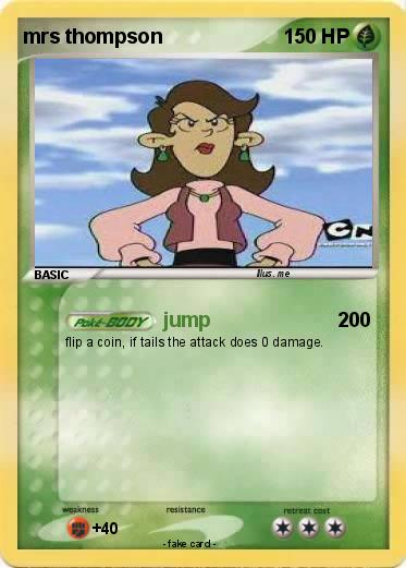 Pokemon mrs thompson