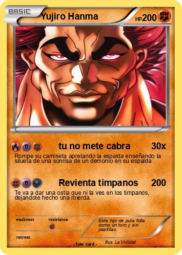 Pokemon Yujiro Hanma