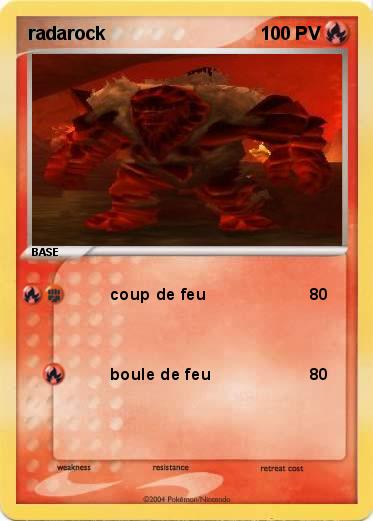 Pokemon radarock