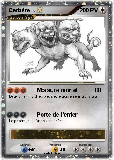 Pokemon Cerbère