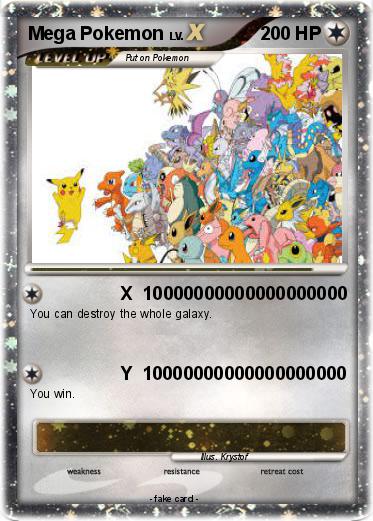 Pokemon Mega Pokemon