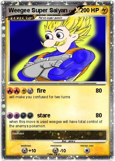 Pokemon Weegee Super Saiyan