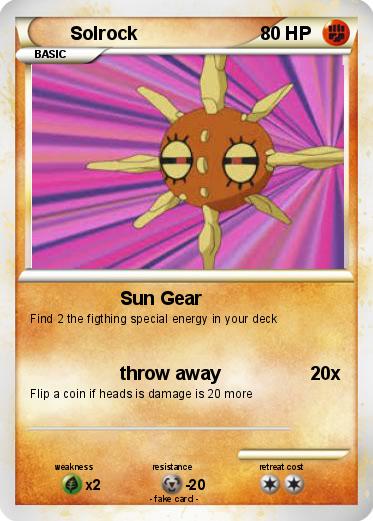 Pokemon Solrock