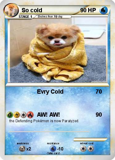 Pokemon So cold