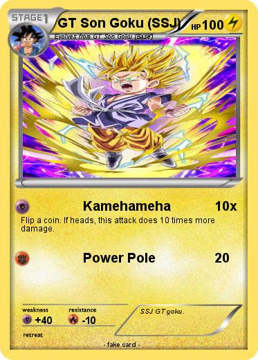Pokemon GT Son Goku (SSJ)