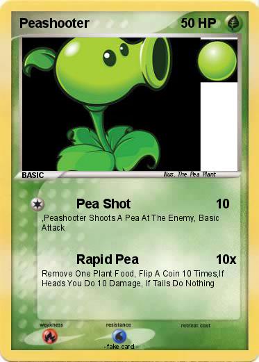 Pokemon Peashooter