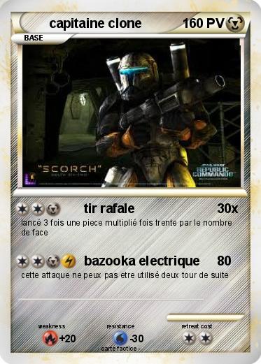 Pokemon capitaine clone