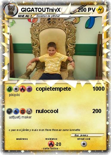 Pokemon GIGATOUTnivX