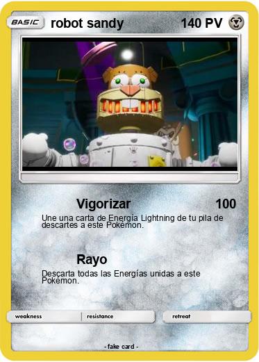 Pokemon robot sandy