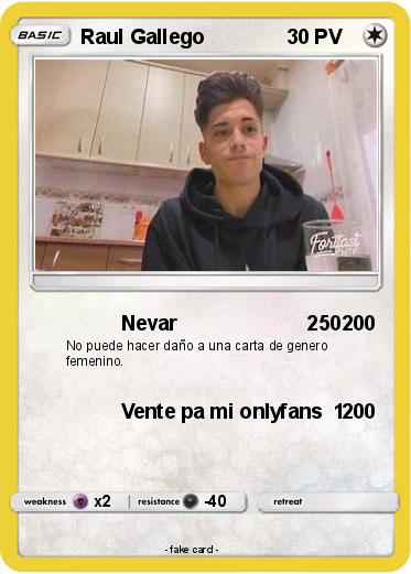 Pokemon Raul Gallego