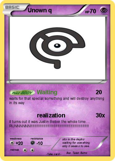 Pokemon Unown q