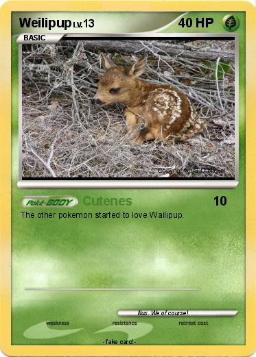 Pokemon Weilipup