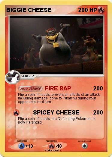 Pokemon BIGGIE CHEESE