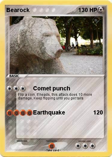 Pokemon Bearock