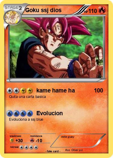 Pokemon Goku ssj dios