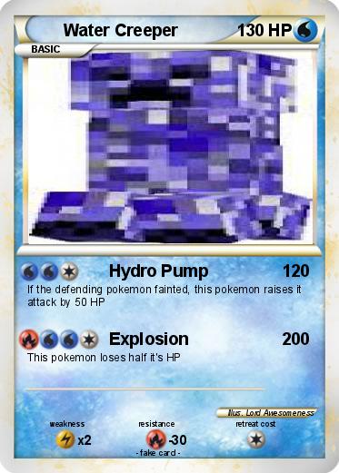 Pokemon Water Creeper
