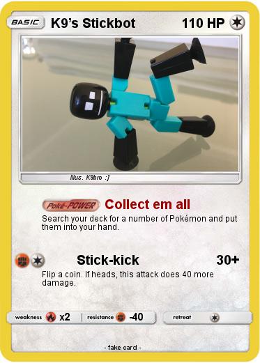 Pokemon K9’s Stickbot