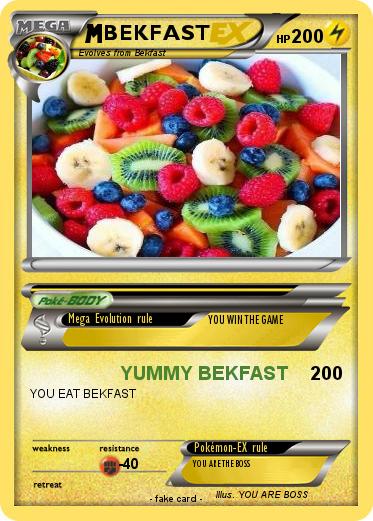 Pokemon BEKFAST