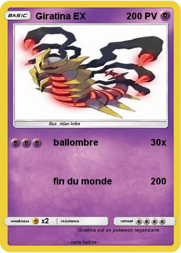 Pokemon Giratina EX