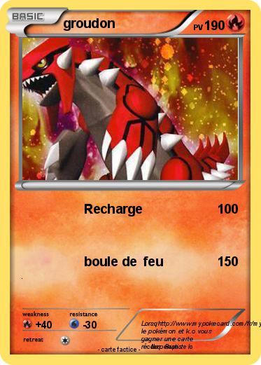 Pokemon groudon