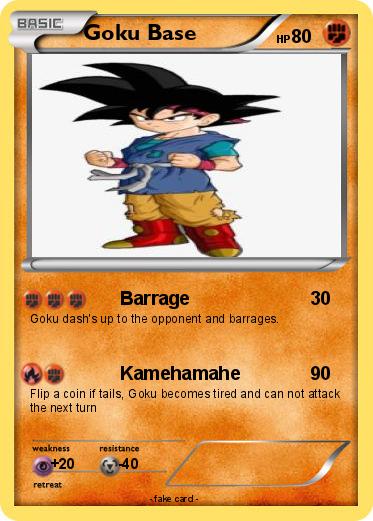 Pokemon Goku Base
