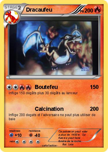 Pokemon Dracaufeu