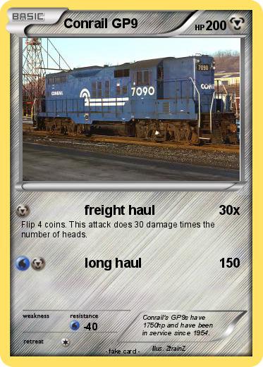 Pokemon Conrail GP9