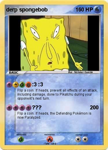 Pokemon derp spongebob
