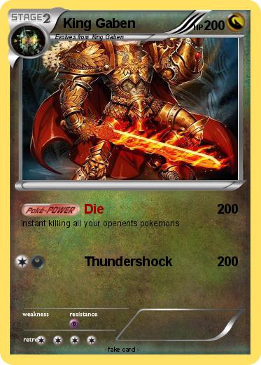 Pokemon King Gaben