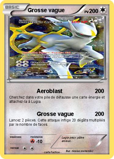 Pokemon Grosse vague