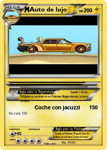 Pokemon Auto de lujo