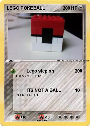 Pokemon LEGO POKEBALL