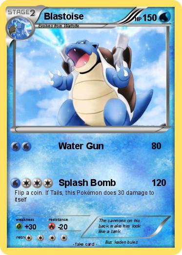 Pokemon Blastoise