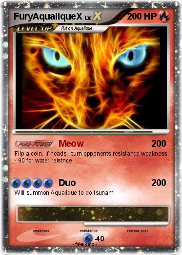 Pokemon FuryAqualiqueX