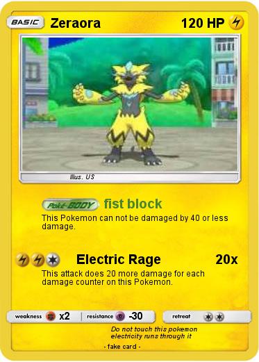 Pokemon Zeraora